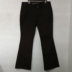 Black khaki pants